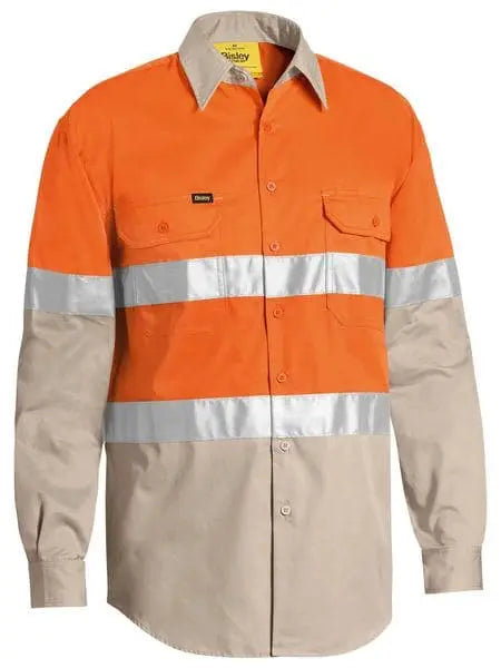 Bisley 3M Taped Cool Lightweight Hi Vis Shirt BS6696T Metro Workwear.